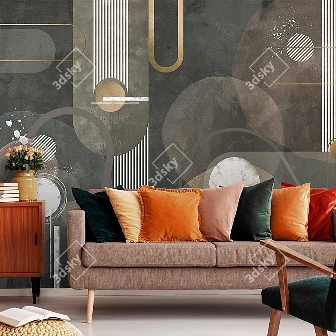 Deco Luxe Wallpaper Collection 3D model image 4