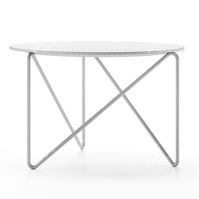 Sleek Polygon Table for Prostoria 3D model image 4