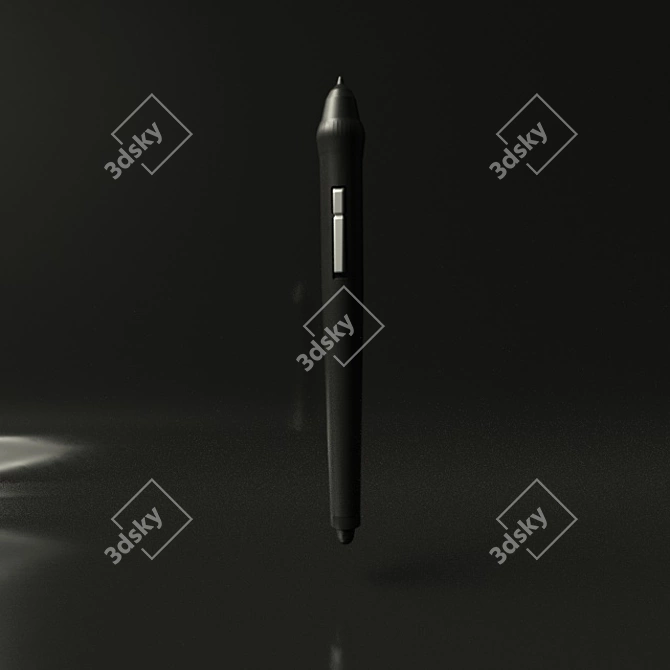 Wacom Stylus Pen 3D model image 3