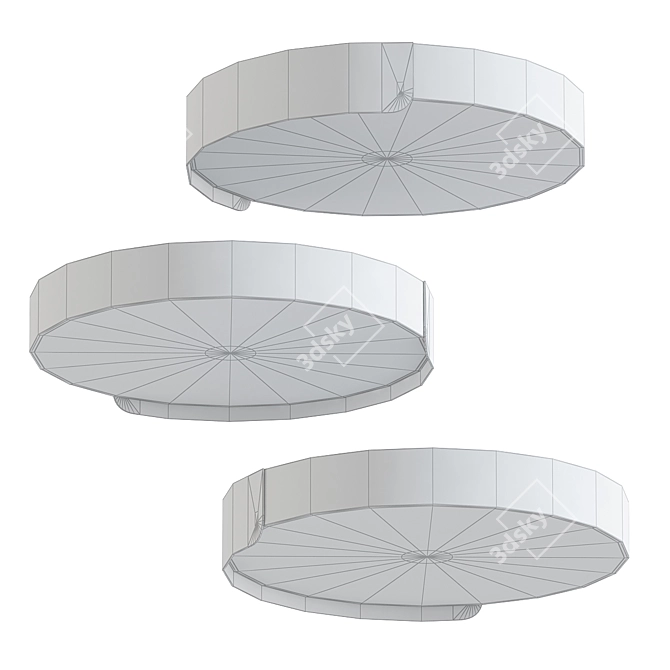 Modern Ceiling Light Fixture ABEND 3D model image 4