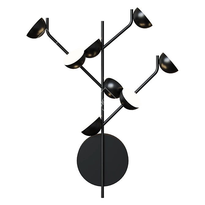 Modern Loft Wall Lamp Adn 6419 3D model image 3