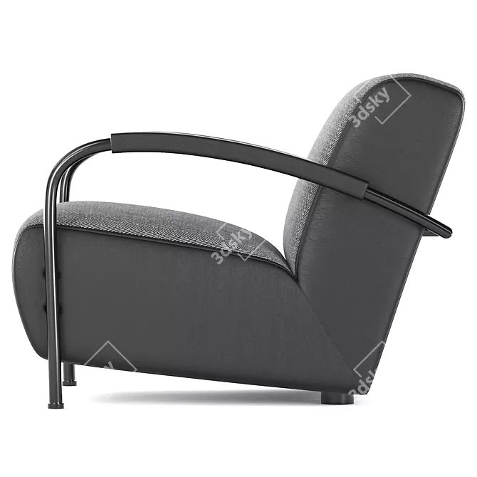 Leolux Lx Armchairs: Elegant and Stylish 3D model image 3