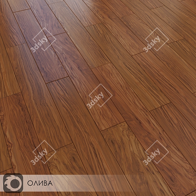 Milano Olive Beige/Brown Ceramic Tiles 3D model image 5