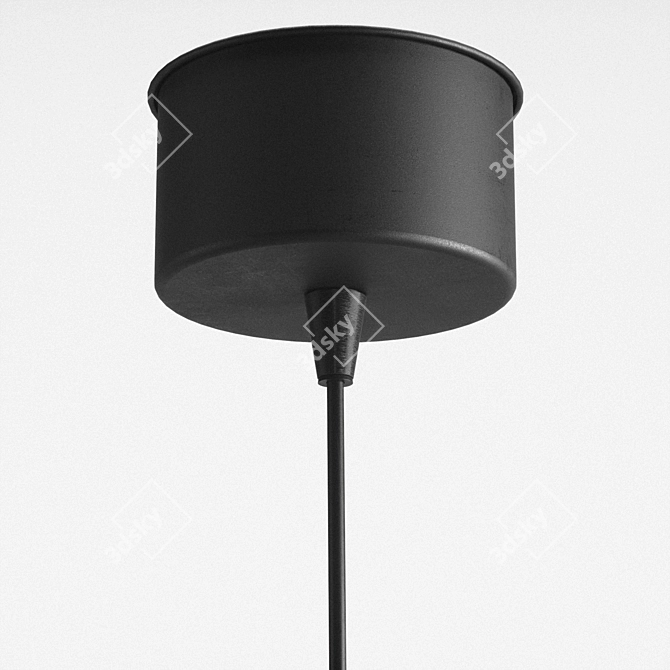 Metal Pendant Light by H&M 3D model image 5