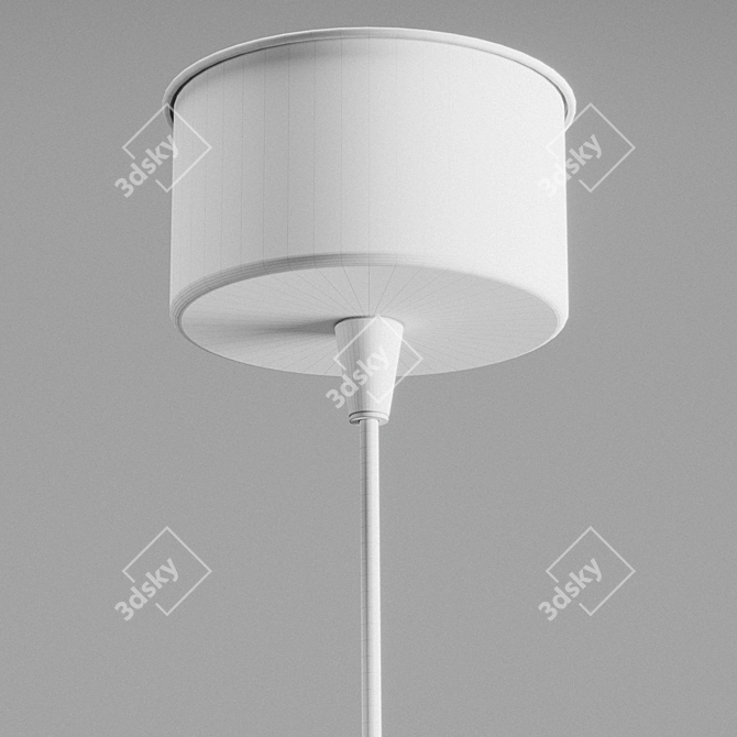 Metal Pendant Light by H&M 3D model image 10