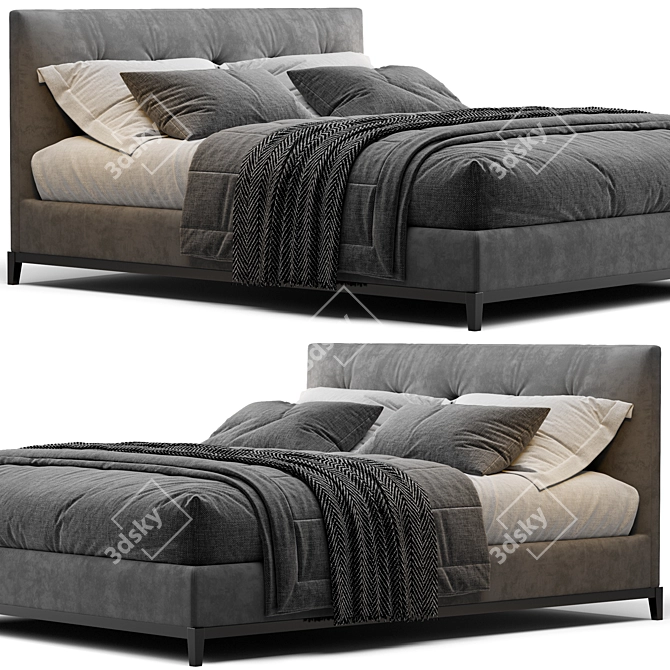 Andersen Bed: Sleek and Sophisticated Design 3D model image 3