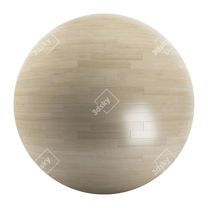 Parquet 83: Standard & Herringbone Patterns, 12 Plank Variety 3D model image 1