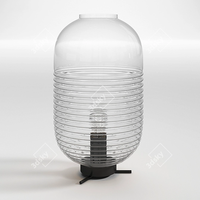 Elegant Lantern Table by Bomma 3D model image 1