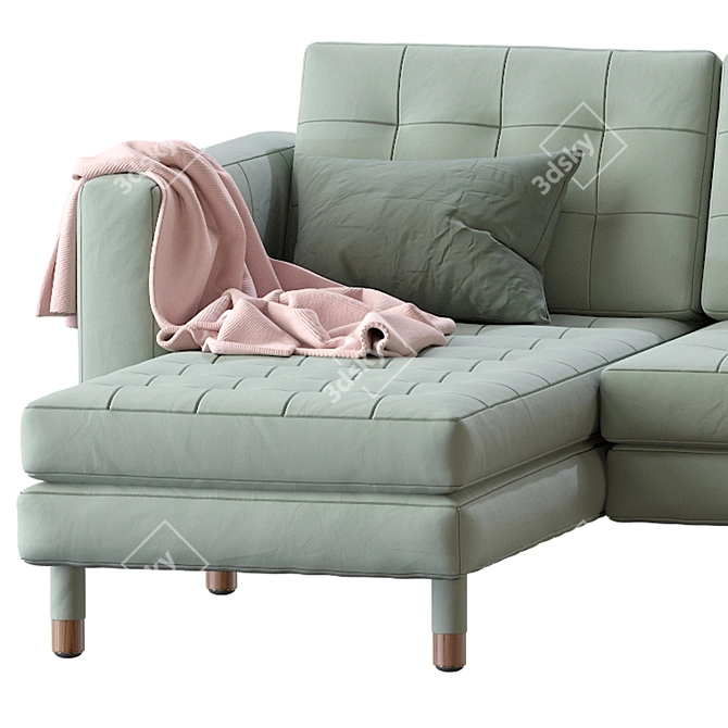 Ikea Landskrona Sofa: Stylish and Versatile 3D model image 6