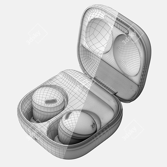 Immersive Sound Freedom: Samsung Galaxy Buds Pro 3D model image 7