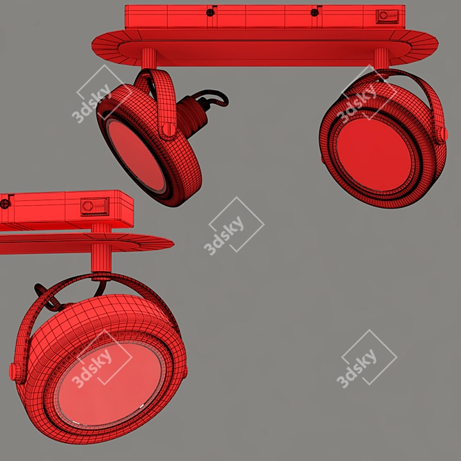 Sleek Globo Kirogi Lighting Solution 3D model image 3