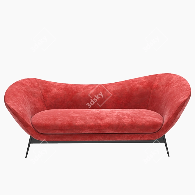 Title: OLTREMARE - Modern Seating with Timeless Charm 3D model image 8