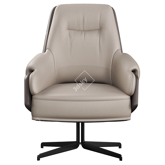 Grado Designer Armchair 3D model image 2