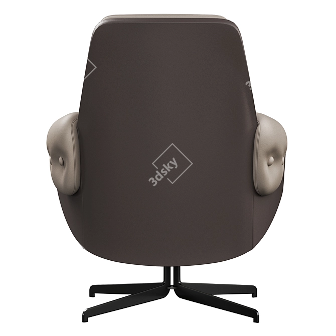 Grado Designer Armchair 3D model image 4