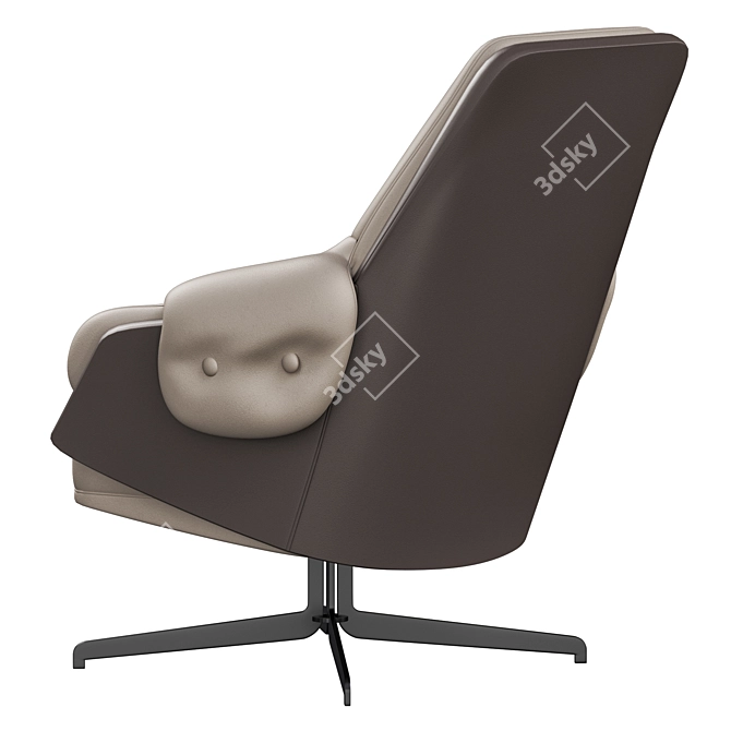 Grado Designer Armchair 3D model image 5