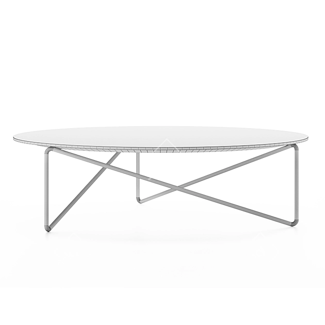 Modern Geometric Design: POLYGON Table 3D model image 2