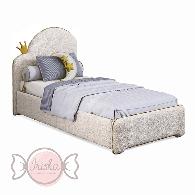 Cloud_2 Children's Bed by Iriska 3D model image 1