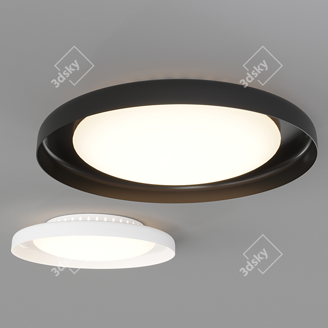 Modern LED Ceiling Lamp: Dolme 3D model image 1