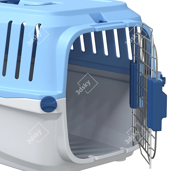 Pet Transporter: Stylish and Secure 3D model image 4