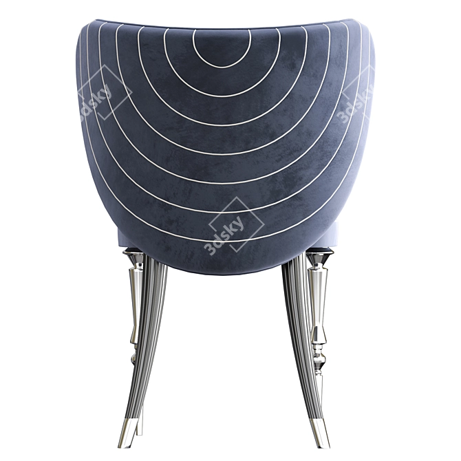 Modern Elvemobilya Chair: Stylish, Versatile, and Comfortable 3D model image 4