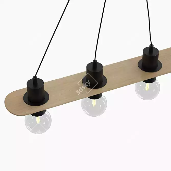 Modern LED Pendant Light - Aldex ALBA 940L 3D model image 3