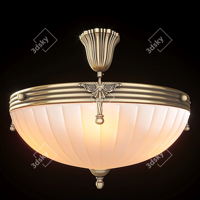 Elegant Aphrodite Chandelier 3D model image 7