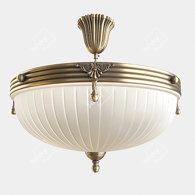 Elegant Aphrodite Chandelier 3D model image 9