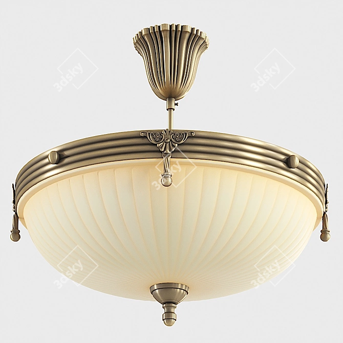 Elegant Aphrodite Chandelier 3D model image 2