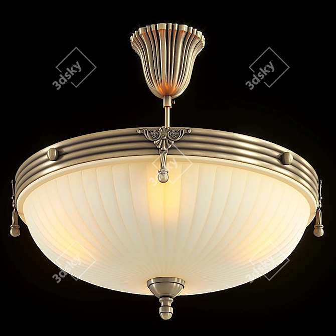 Elegant Aphrodite Chandelier 3D model image 3