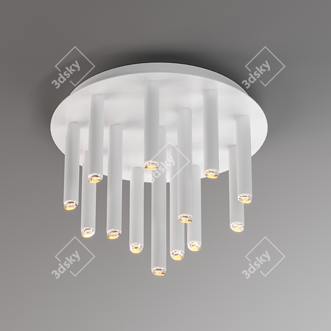 Elegant Stalactite Chandelier - Nowodvorski 3D model image 3