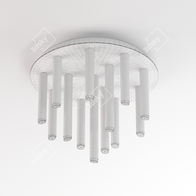 Elegant Stalactite Chandelier - Nowodvorski 3D model image 5