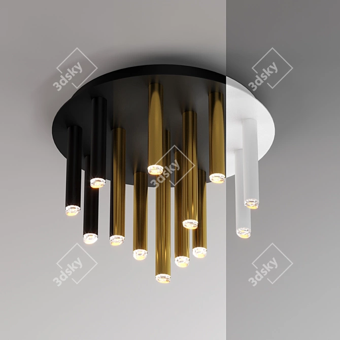 Elegant Stalactite Chandelier - Nowodvorski 3D model image 6