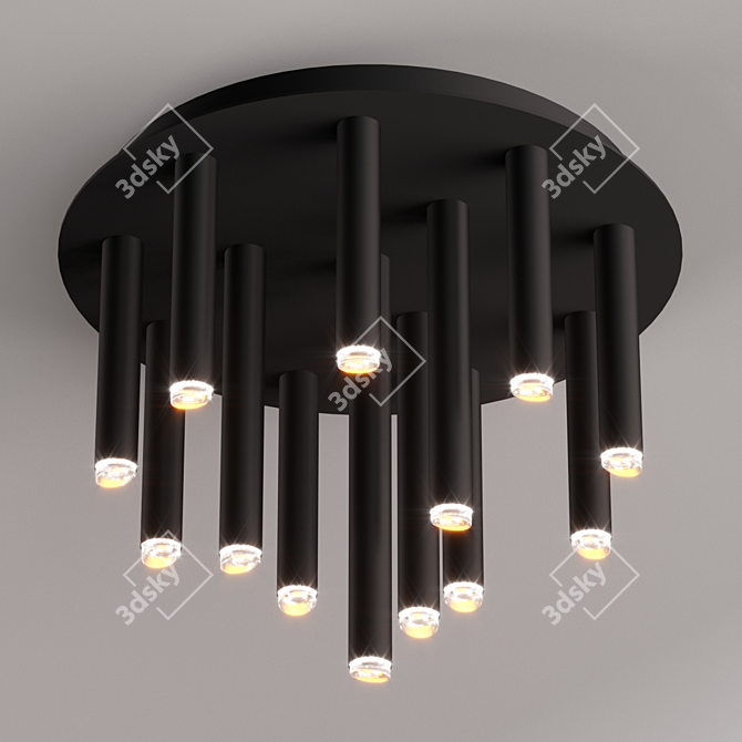 Elegant Stalactite Chandelier - Nowodvorski 3D model image 7