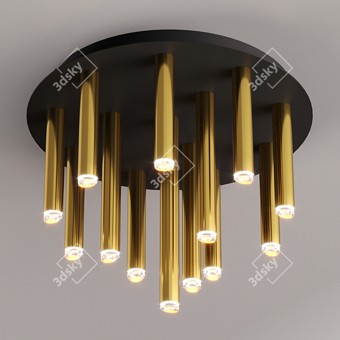 Elegant Stalactite Chandelier - Nowodvorski 3D model image 8