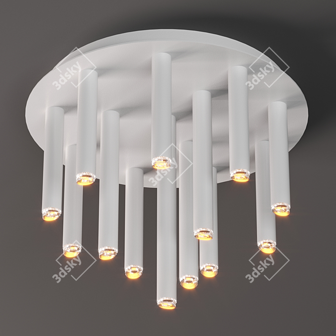 Elegant Stalactite Chandelier - Nowodvorski 3D model image 9