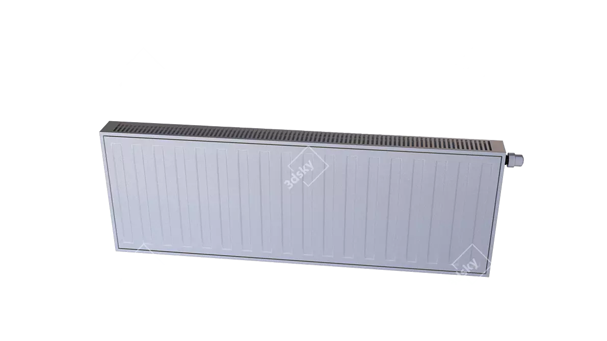 Battery-Powered Radiator 3D model image 1