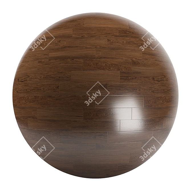 Parquet 94: Standard & Herringbone Patterns, PBR Textures 3D model image 1