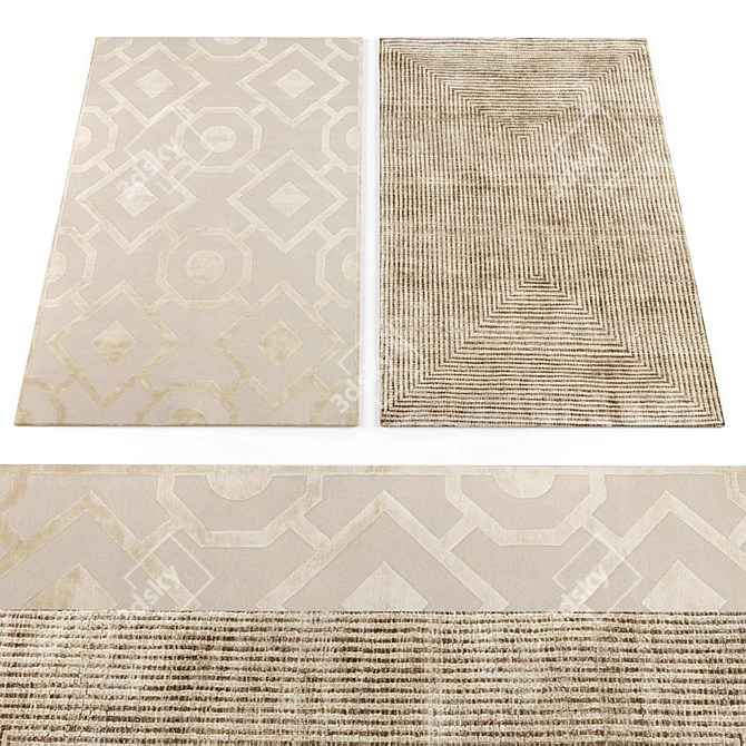 Elegant Rugs Collection 336 3D model image 2