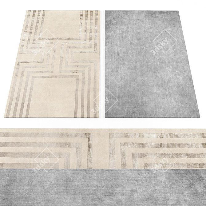 Elegant Rugs Collection 336 3D model image 3