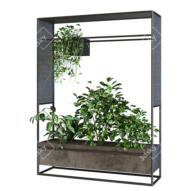 Botanical Bliss Plant Set 3D model image 2