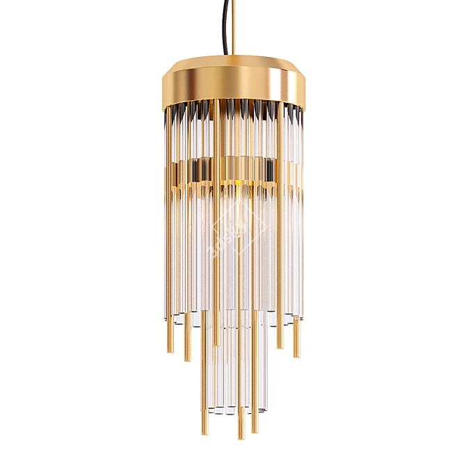 Pharo Small Pendant: Elegant Lighting Solution 3D model image 1