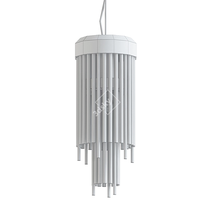 Pharo Small Pendant: Elegant Lighting Solution 3D model image 2