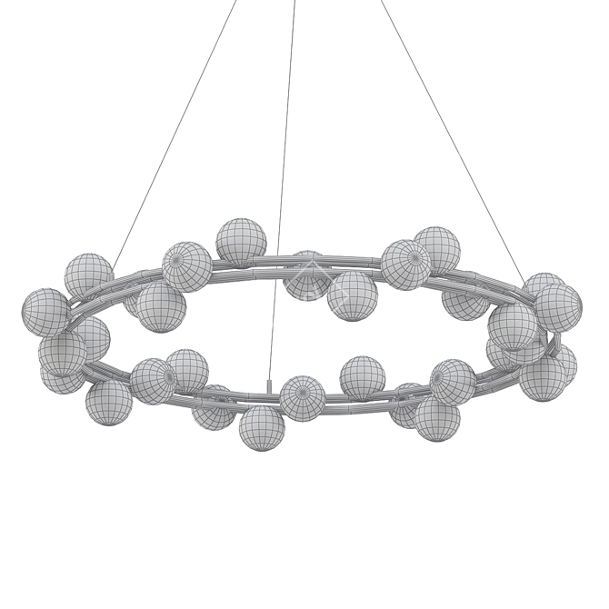 Berry Bliss Chandelier 3D model image 2