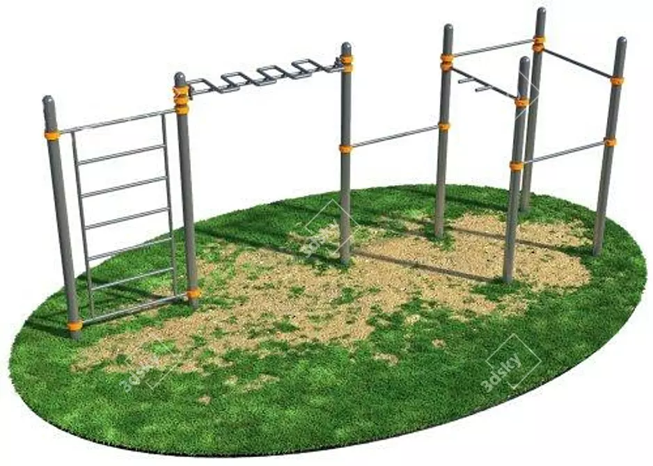 Versatile Sports Complex 3D model image 1