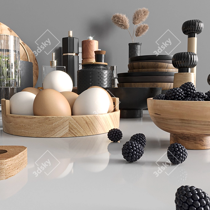 Kitchen Essentials Set 2018 3D model image 5