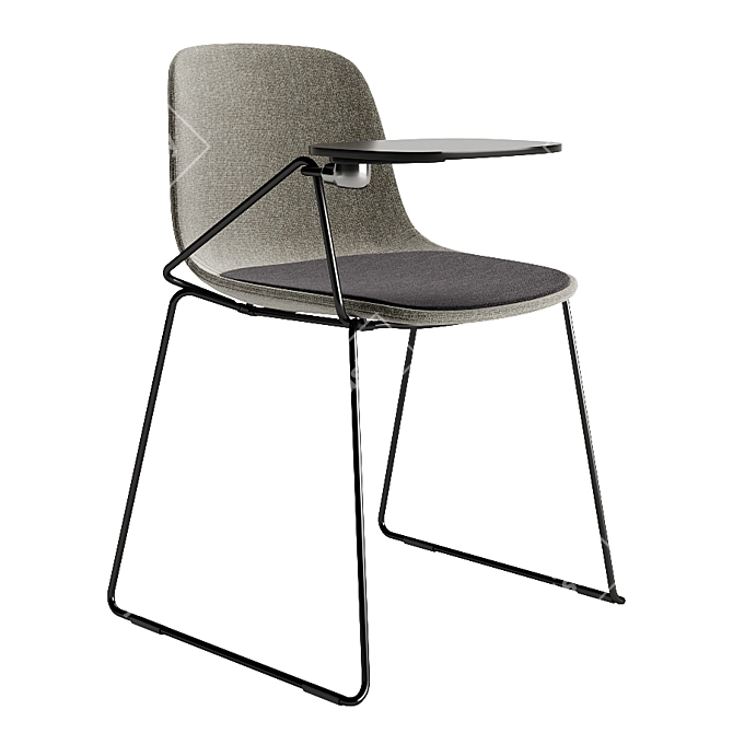 Elegant Seela S315 Chair: Perfect Blend of Style and Comfort! 3D model image 1