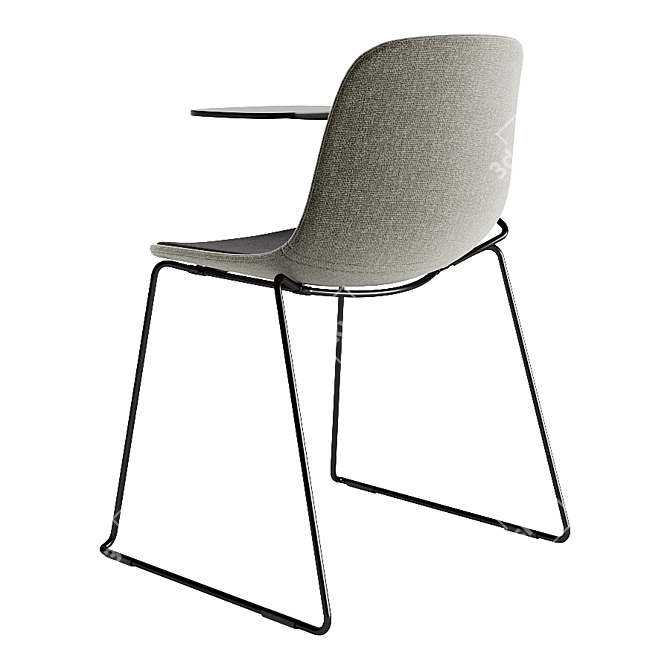 Elegant Seela S315 Chair: Perfect Blend of Style and Comfort! 3D model image 2