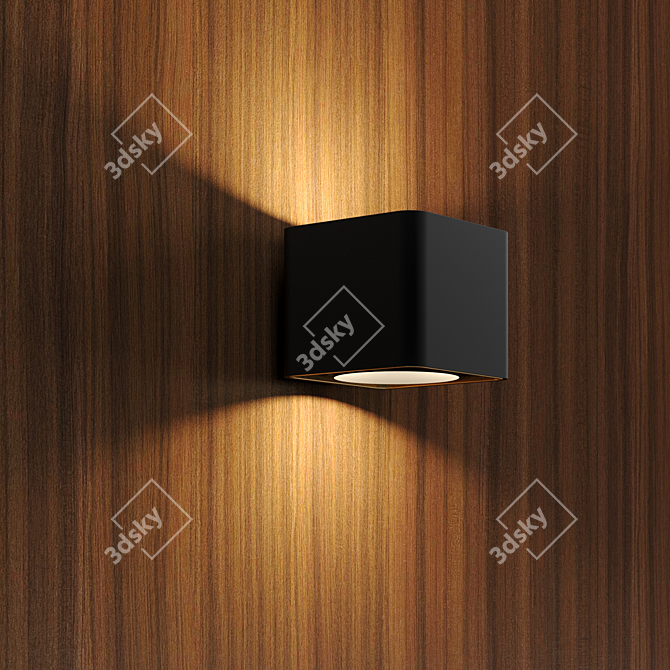 Exquisite Ebony Wood Texture 3D model image 2