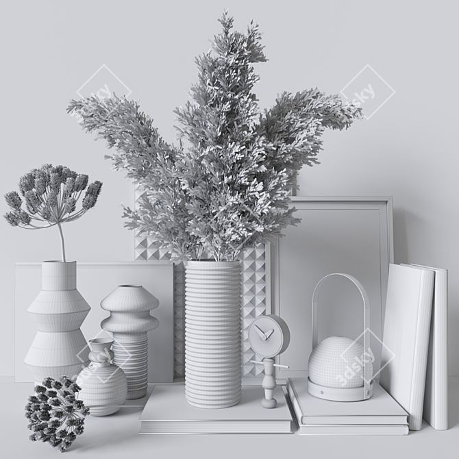 Elegant Decor Set - RPM 2000 3D model image 4