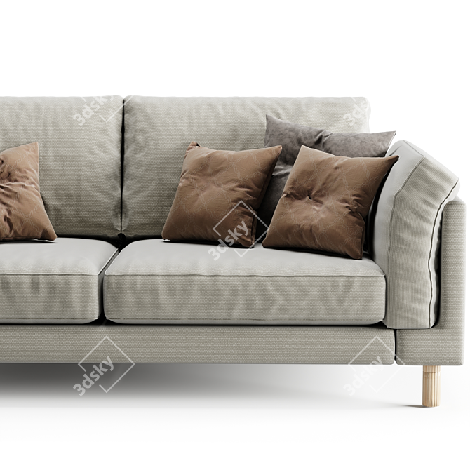 Boconcept Modern Sofa: Stylish and Comfortable 3D model image 2